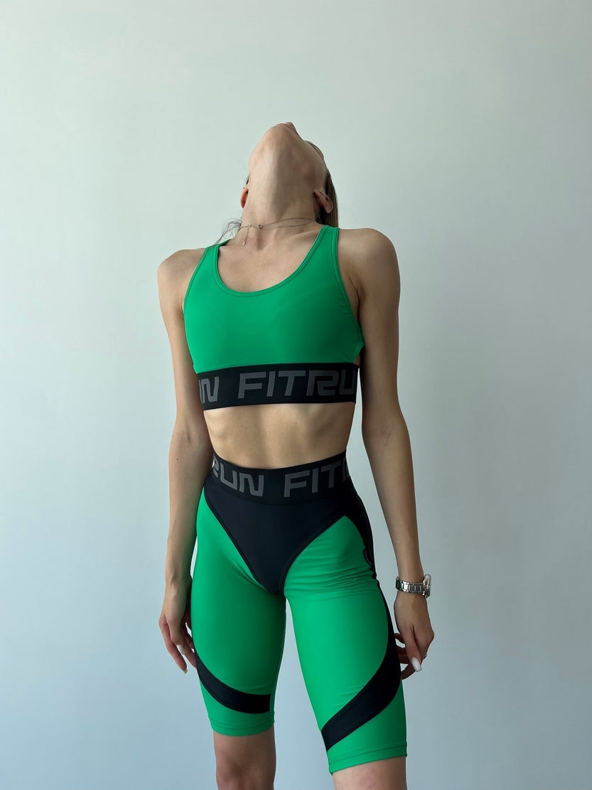 Спортивний Топ FITRUN Top X "Green Mate"