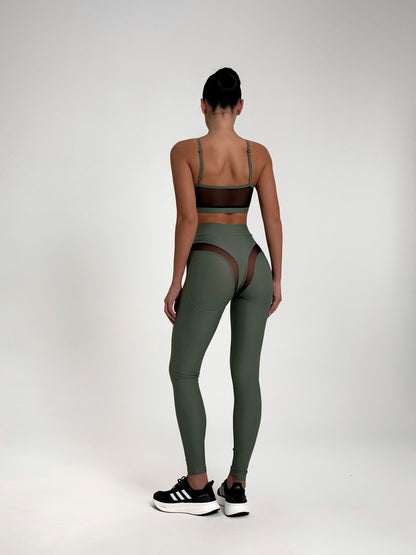 Легінси FITRUN Leggings SPIDER EVA "Olive"