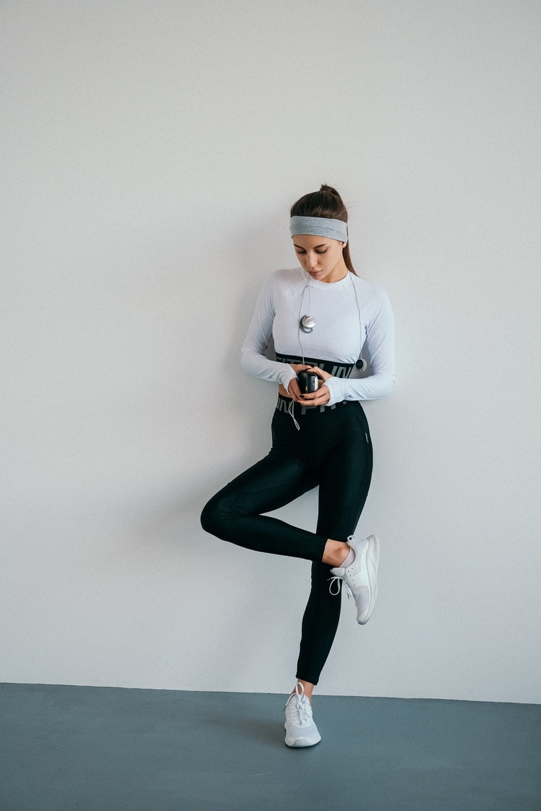 Легінси FITRUN Leggings NICE Push-Up "Total Black"