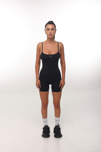 Jumpsuit FITRUN Jumpsuit SKIN Base Short "Black VE"