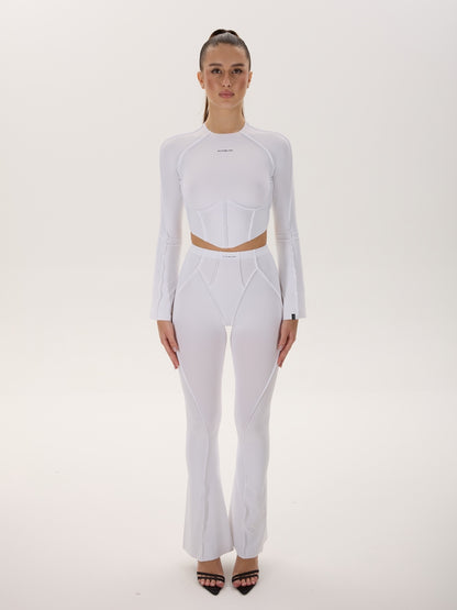 Leggings FITRUN Leggings DISCO Versa "White VE"