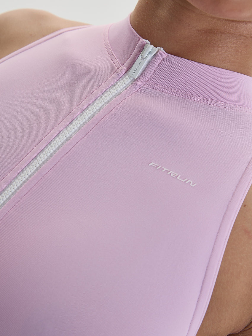 Jumpsuit FITRUN YOGA Short "Blossom Pink NE"