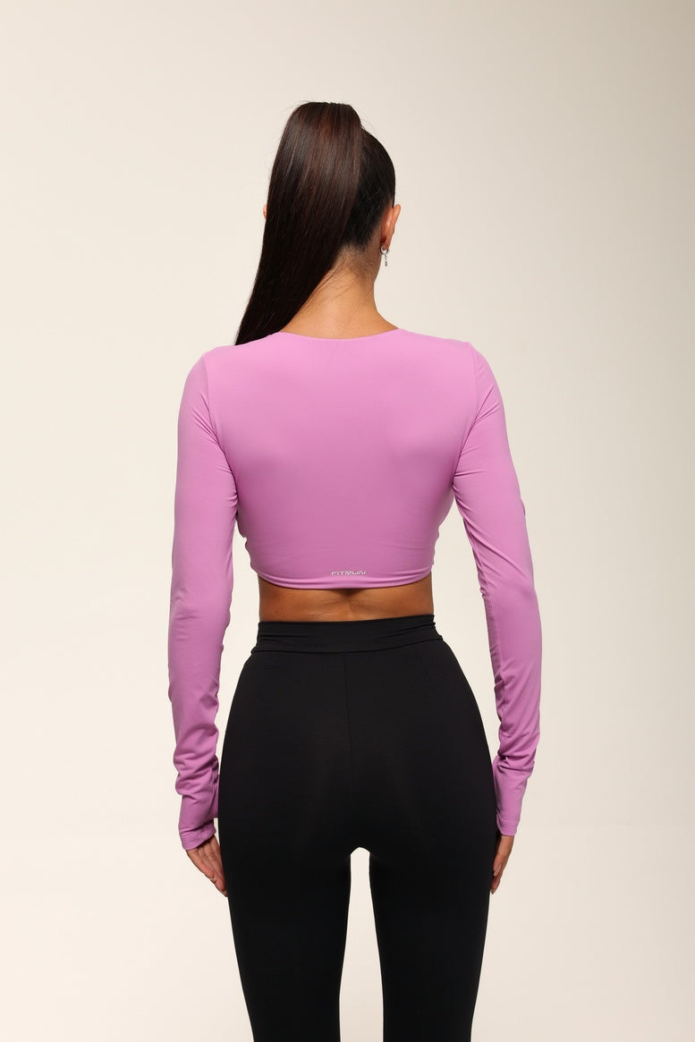 Рашгард  FITRUN Rashguard YOGA "Fuchsia VE"