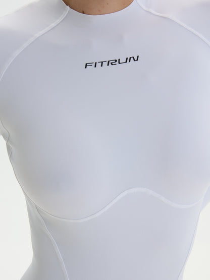Jumpsuit FITRUN LONG Versa 2.0 "White VE"