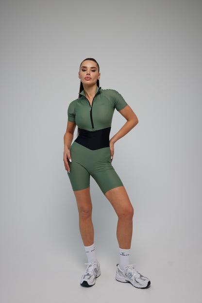 Комбінезон FITRUN Jumpsuit Base Short "Olive"