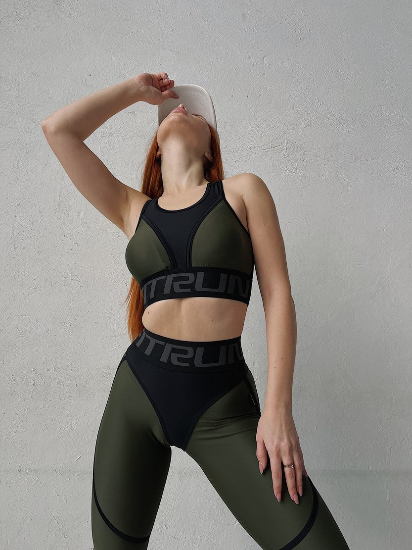 Спортивний Топ FITRUN Top "Khaki"