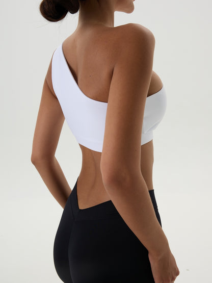Sports Top FITRUN Top Racy "Total White"