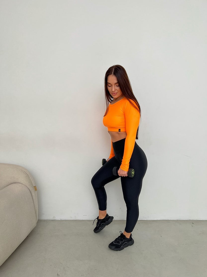 Легінси FITRUN Leggings V-Corsage Belt "Black"