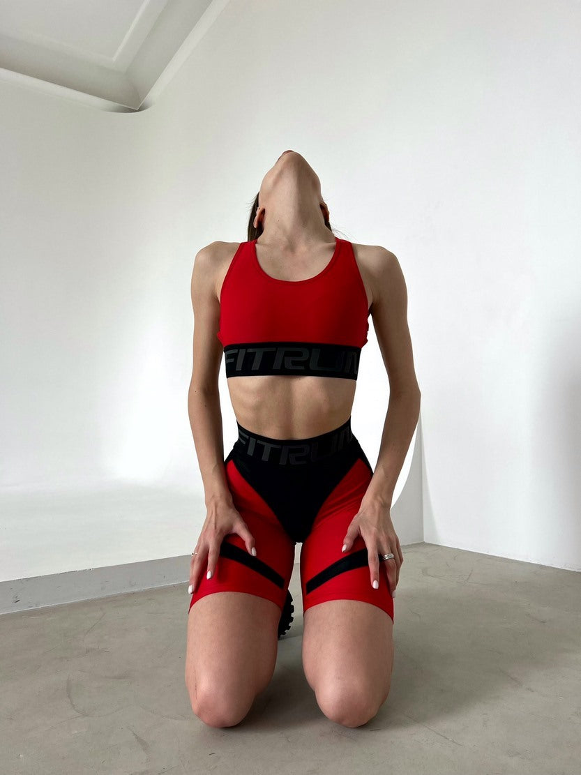 Спортивний Топ FITRUN Top X "Red"