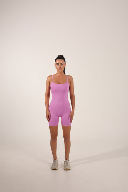 Комбінезон FITRUN Jumpsuit SKIN Base Short "Fuchsia VE"
