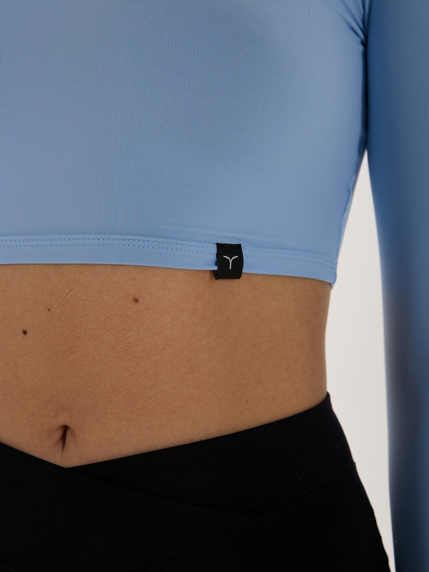 FITRUN Long Sleeve SKIN BASE "Sky VE"
