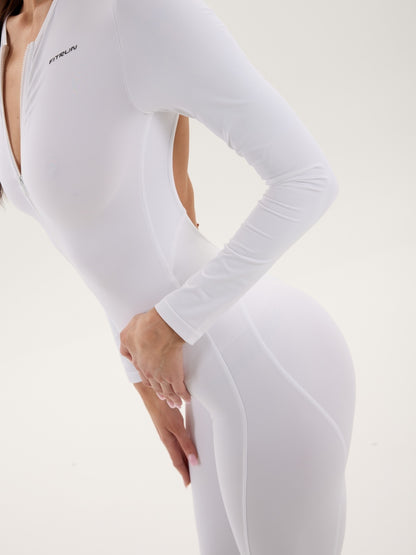 Jumpsuit FITRUN AURA Long "White VE"