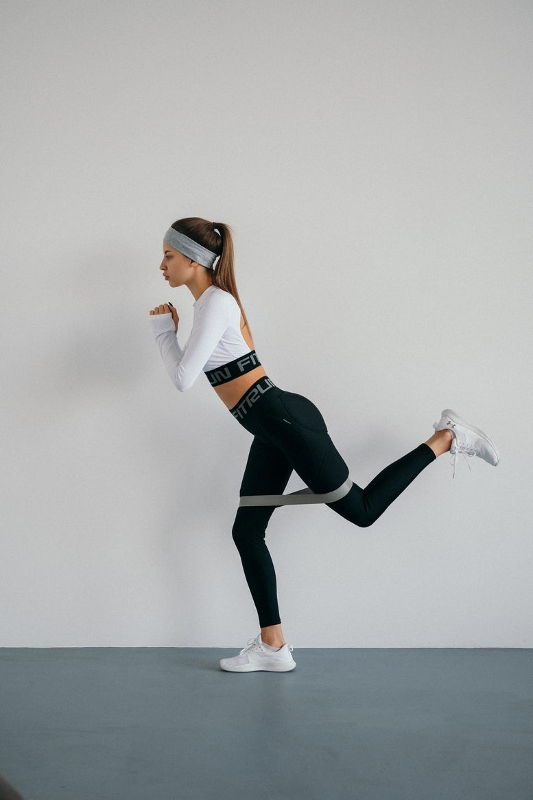 Легінси FITRUN Leggings NICE Push-Up "Total Black"