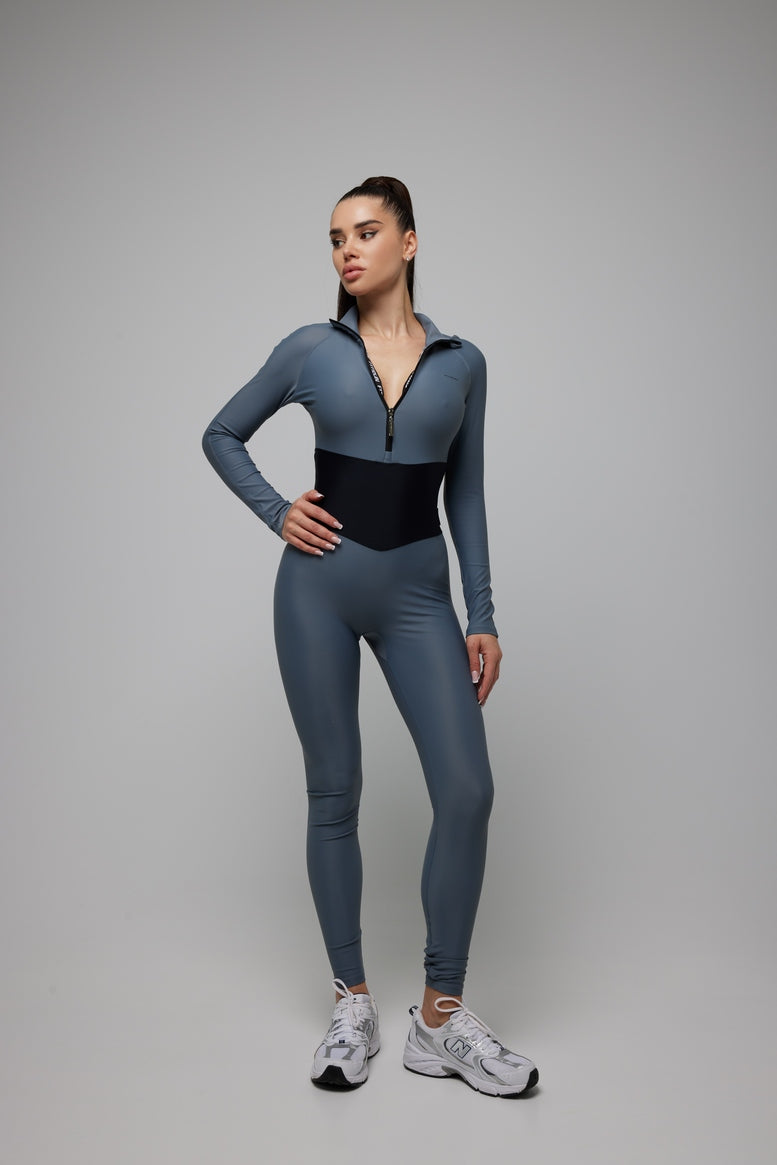 Jumpsuit FITRUN Jumpsuit Base Long "Silver"