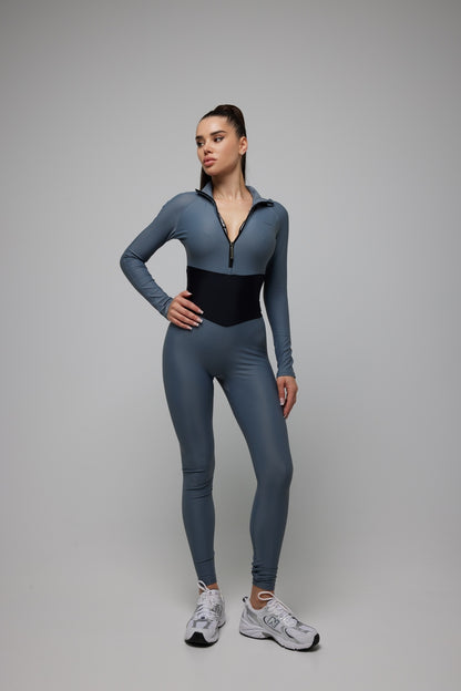 Jumpsuit FITRUN Jumpsuit Base Long "Silver"