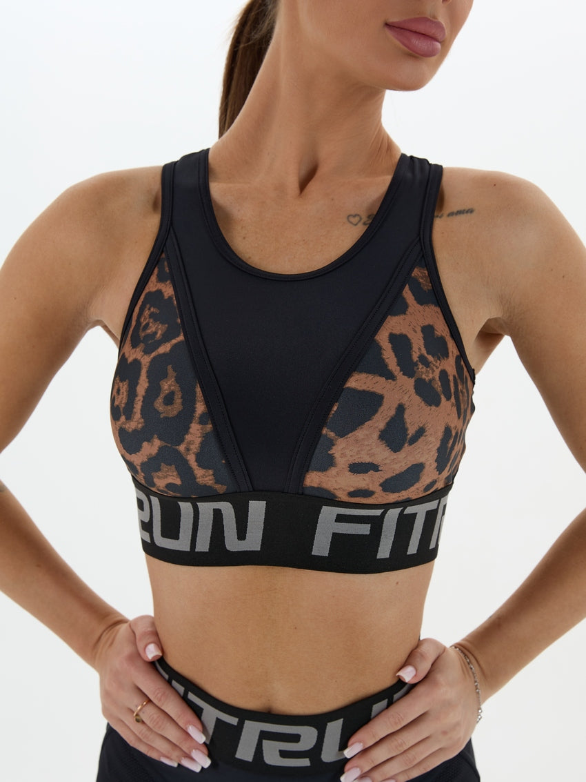 Sports Top FITRUN "Chocolate Leo"