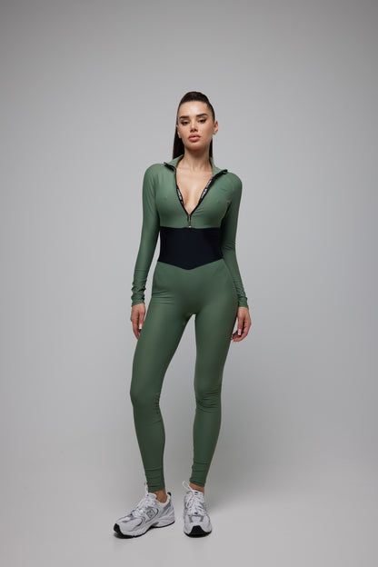 Комбінезон FITRUN Jumpsuit Base Long "Olive"