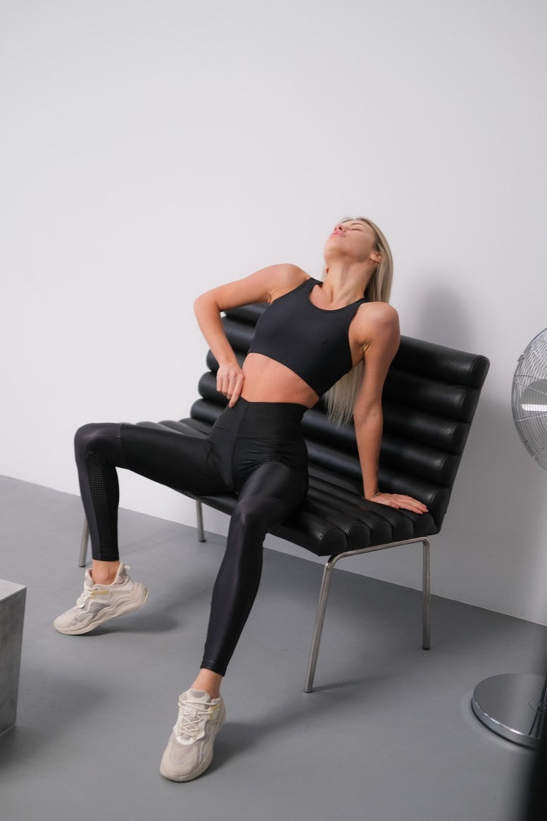 Спортивний Топ FITRUN Classic Top "Total Black"