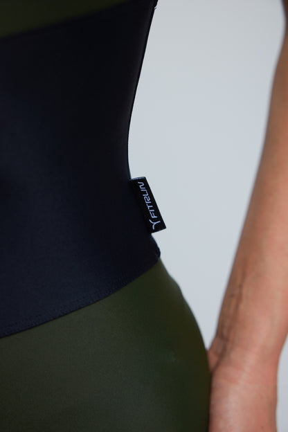 Jumpsuit FITRUN Jumpsuit Base Short "Khaki"