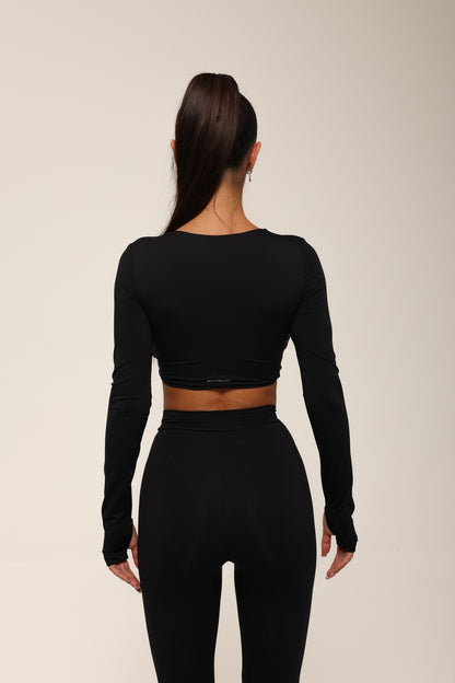 Рашгард  FITRUN Rashguard YOGA "Black VE"