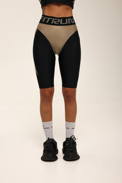 Велосипедки FITRUN  Cycling NICE Push-Up "Beige Blaze"