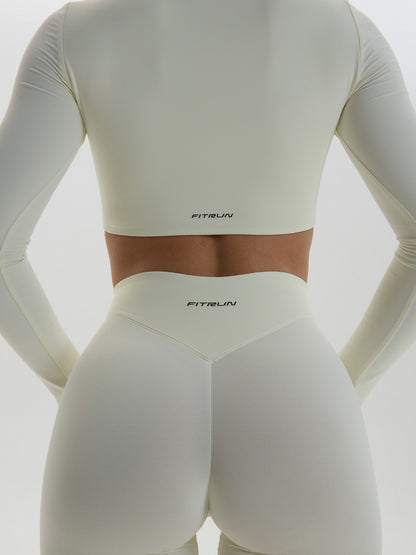 Shorts FITRUN YOGA Grace "Oat Milk NE"