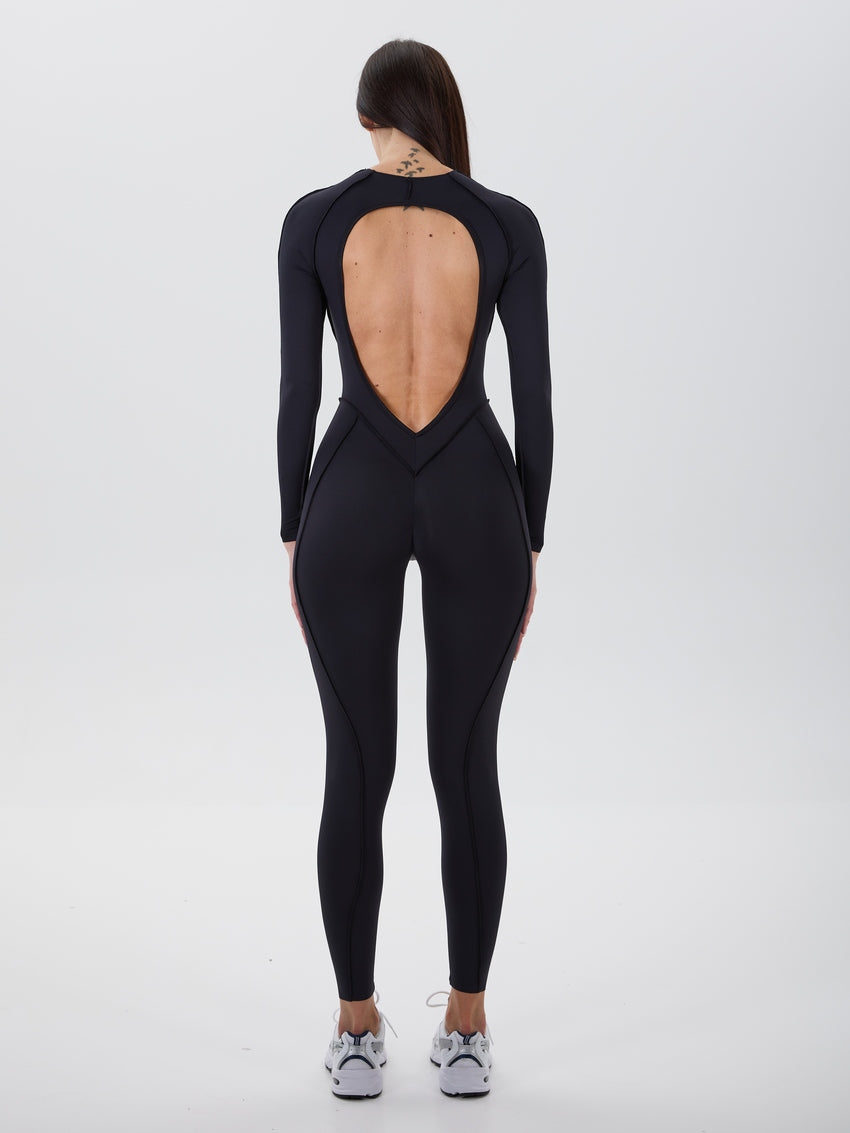 Salopetă FITRUN Bodysuit Long Versa "Black VE"