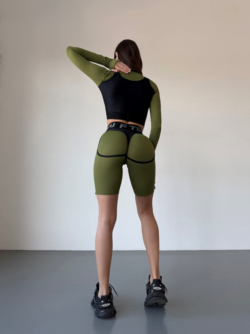 Велосипедки FITRUN Cycling Super Nuts "Khaki Relief"