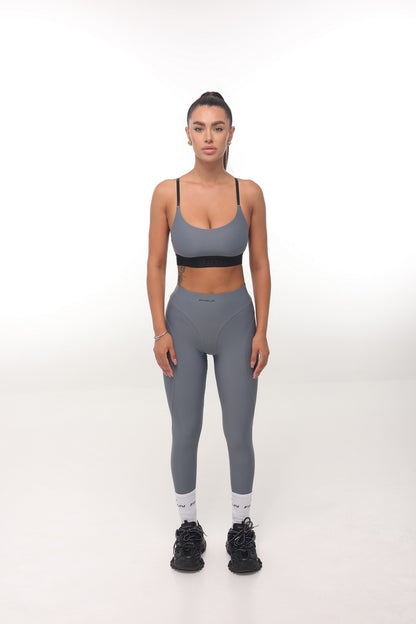Leggings FITRUN Leggings Onera "Total Silver"
