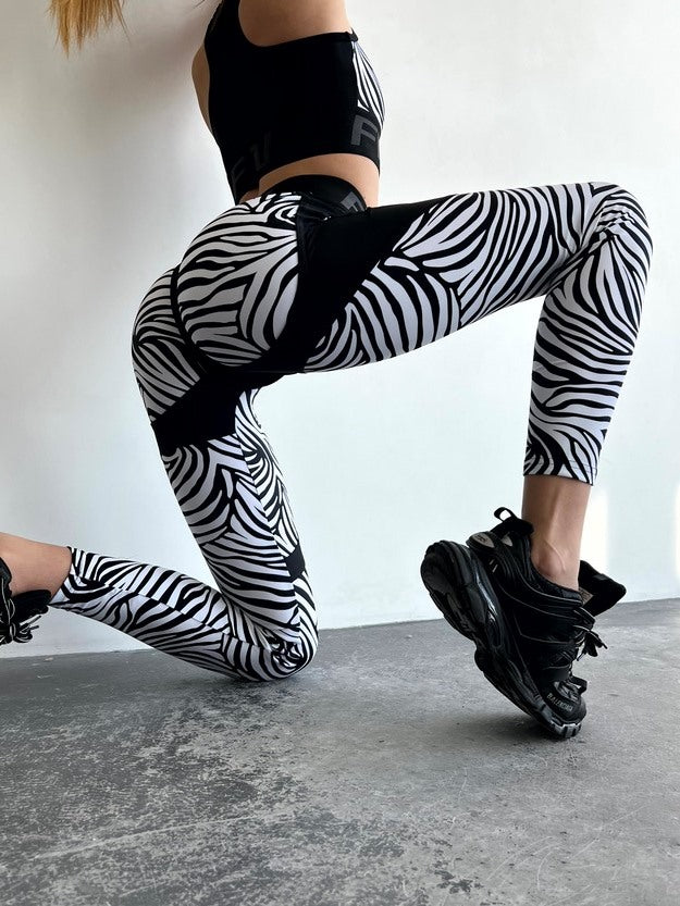 Спортивний Топ FITRUN Top "Zebra"