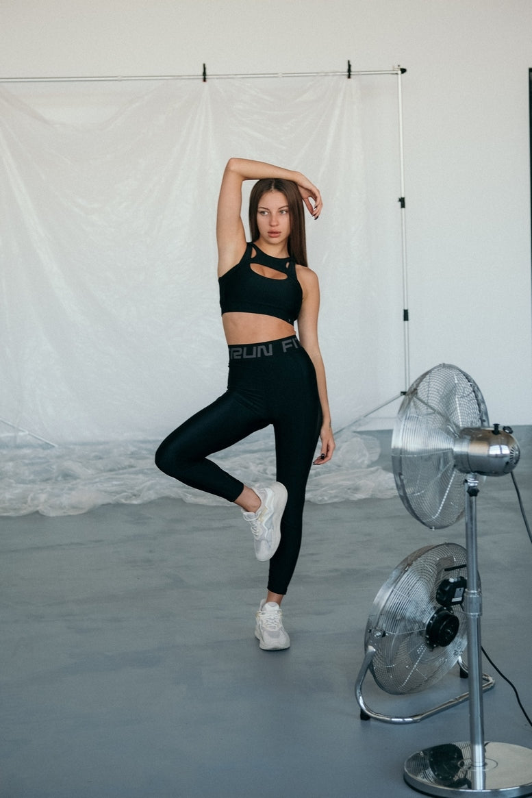 Легінси FITRUN Leggings Flow "Black"