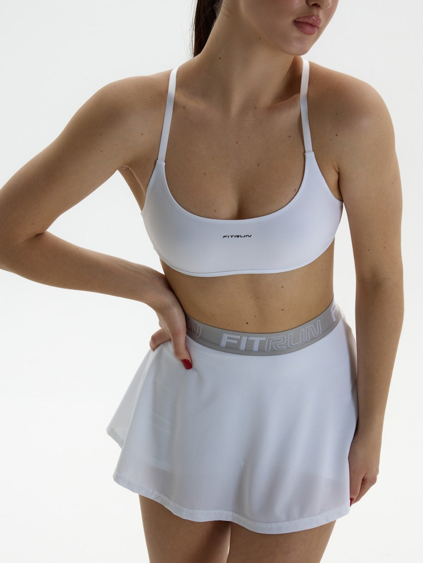 FITRUN Tennis Skort W1 “Total White”
