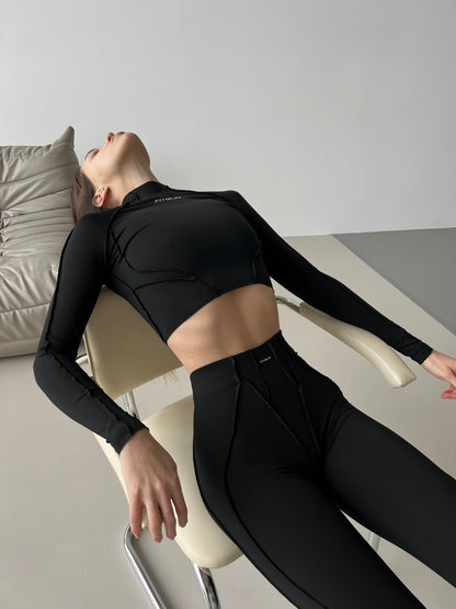 Легінси FITRUN Leggings Versa "Black VE"