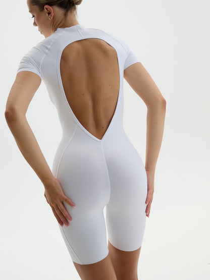 Jumpsuit FITRUN Short Versa 2.0 "White VE"