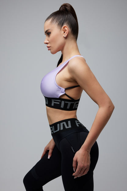 Sports Top FITRUN Top X Brand "Shine Lilac"
