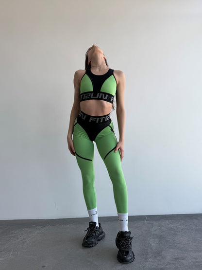 Легінси FITRUN  Leggings Super Nuts "Avocado Relief"