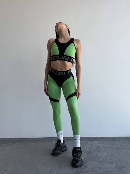 Легінси FITRUN Leggings Super Nuts Push-Up "Avocado Relief"