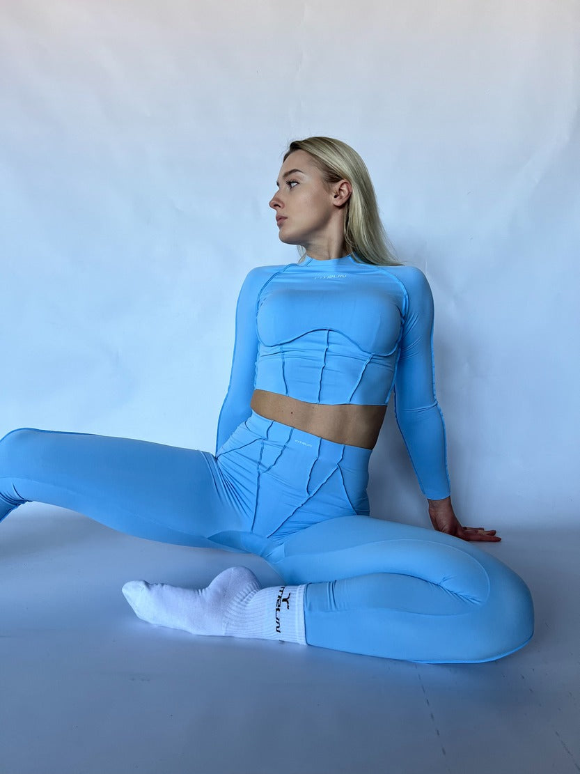 FITRUN Long Sleeve-Corset Versa "Sky VE"