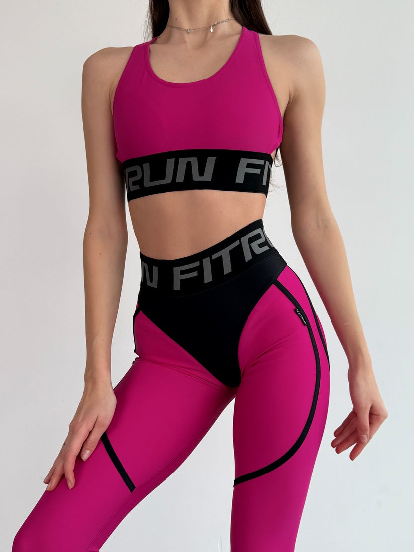 Leggings FITRUN Leggings Super Nuts "Rose"