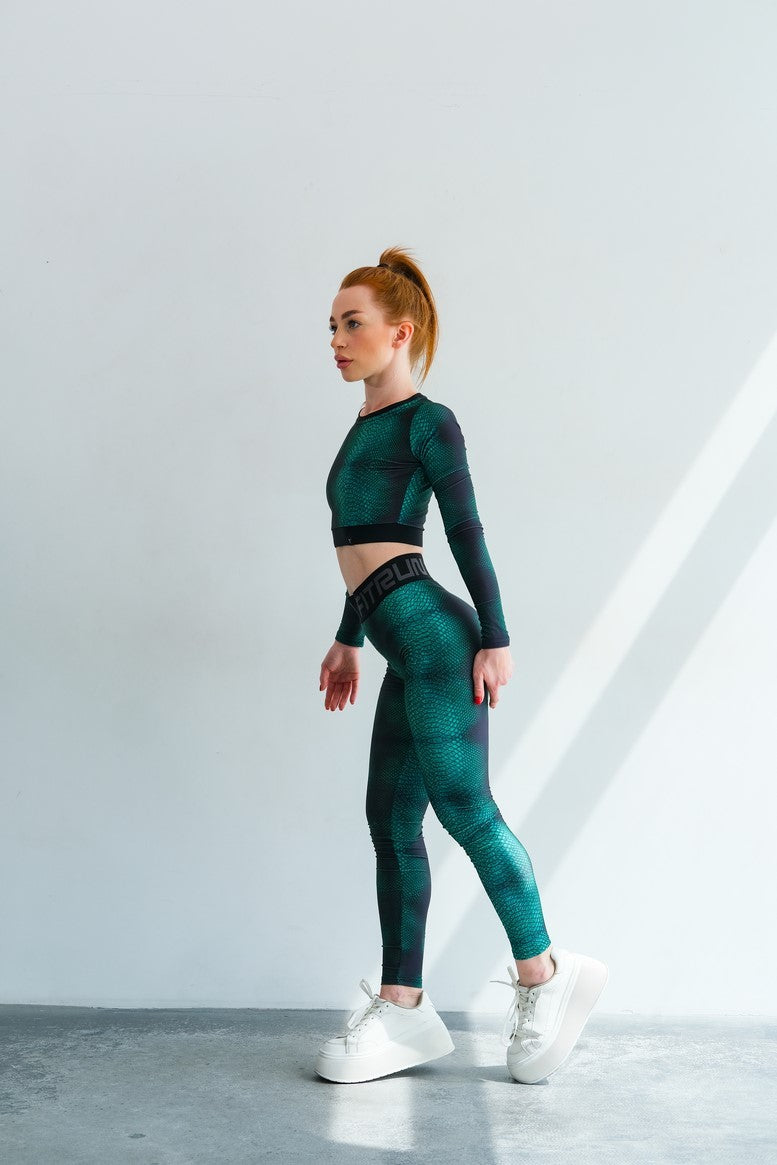 Легінси FITRUN Leggings Brend Belt "Alligator"