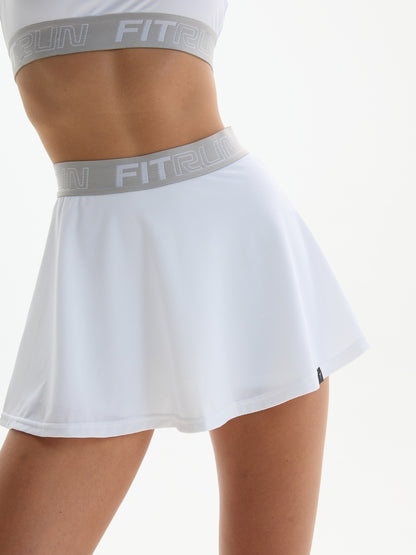 FITRUN Tennis Skort W1 “Total White”