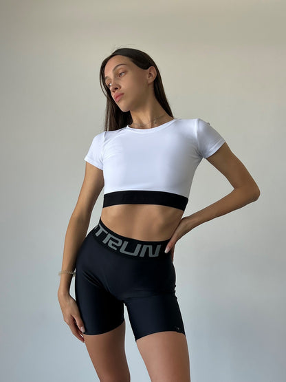 Cycling Short FitRun Cycling Base "Total Black"