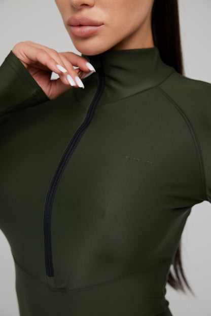 Комбінезон FITRUN Jumpsuit Base Long "Total Khaki"