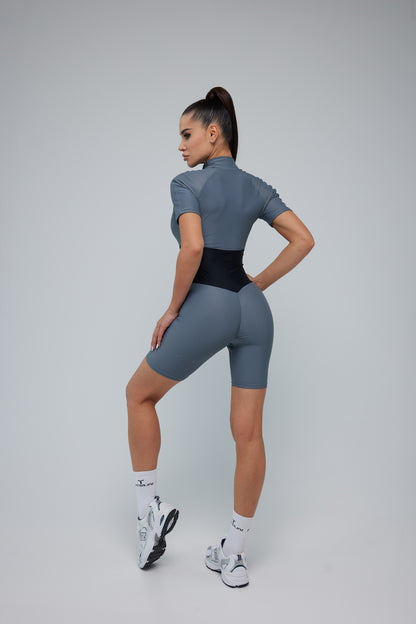 Jumpsuit FITRUN Jumpsuit Base Short "Silver"