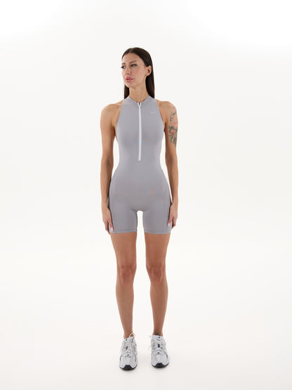 Jumpsuit FITRUN YOGA Short "Silver NE"