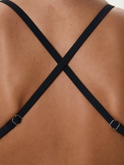 Jumpsuit FITRUN Body X SHORT "Black Relief"