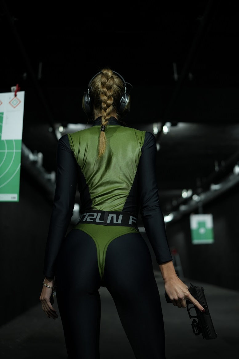 Jumpsuit FITRUN Jumpsuit Super Nuts Long "Olive Blaze"