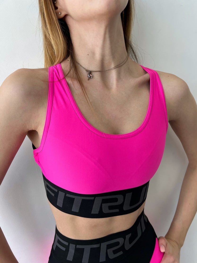 Спортивний Топ FITRUN Top X "Pink"