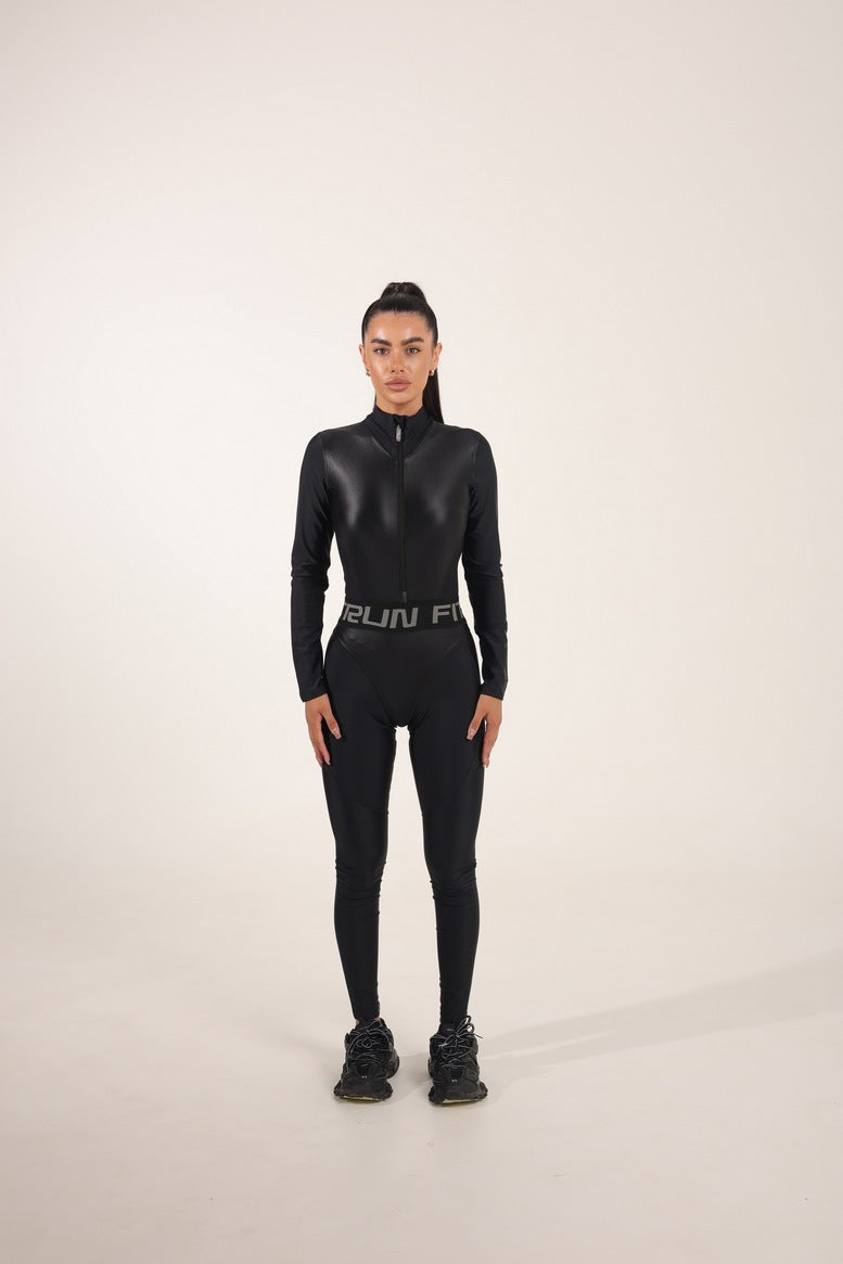         Комбінезон FITRUN Jumpsuit Super Nuts NICE Long "Black Blaze"
