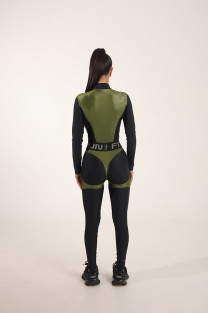         Комбінезон FITRUN Jumpsuit Super Nuts NICE Long "Olive Blaze"